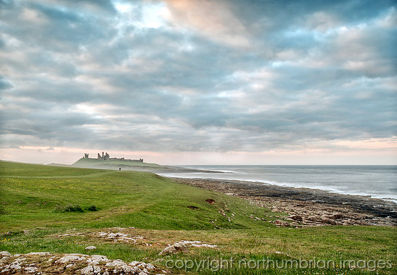 Evening walk to Dunstanburgh castle