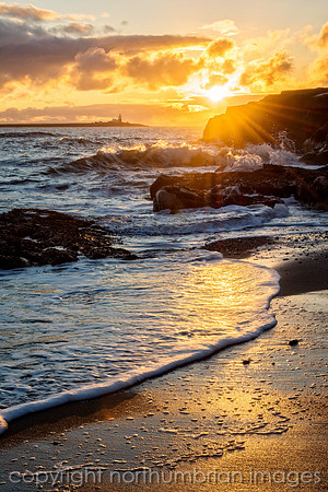 coquet,island, northumberland,coast,sunrise,beach