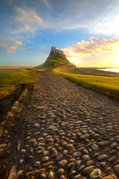 Lindisfarne castle road