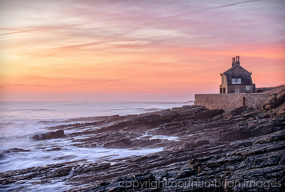 bathing house, coast, howick, northumberland, northumbria, northumbrian images, sea