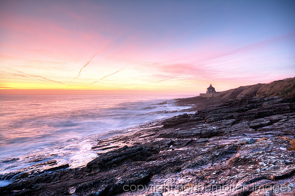 bathing house, coast, howick, northumberland, northumbria, northumbrian images, sea