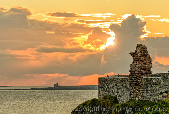 "northumbrian images", "farne islands" , bamburgh, castle, sunrise, golden, northumberland, northumbrian, northumbria