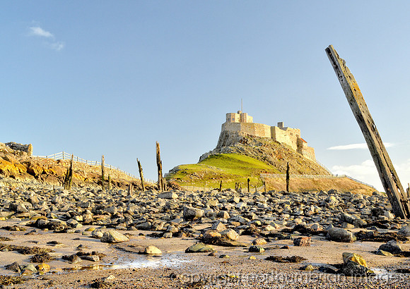 lindisfarne castle holy island northumberland northumbria